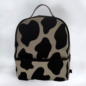 Cow Print Backpack